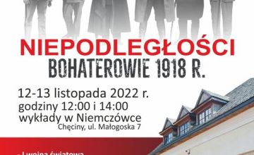 plakat prelekcji w Niemczówce